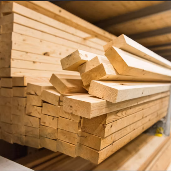 Structural timber and wood materials